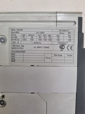 ABB T4N 250