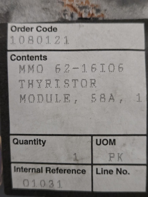ММО 62-16IO6 1600V IXYS