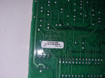 ПЛАТА CTD 3130-055 MDA-1 7004-0043 ISS 09.00 SIDE1