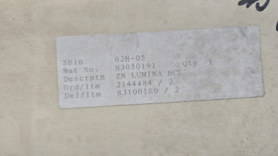 ЛАМПА ЛПК, КОДИРОВАННАЯ НА ZN EDL 066-1295 N3050191 CША,PERKIN ELMER